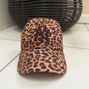 ‘47 Brand NY Yankee Cheetah Baseball Cap Hat